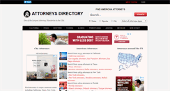 Desktop Screenshot of myattorneysdirectory.com